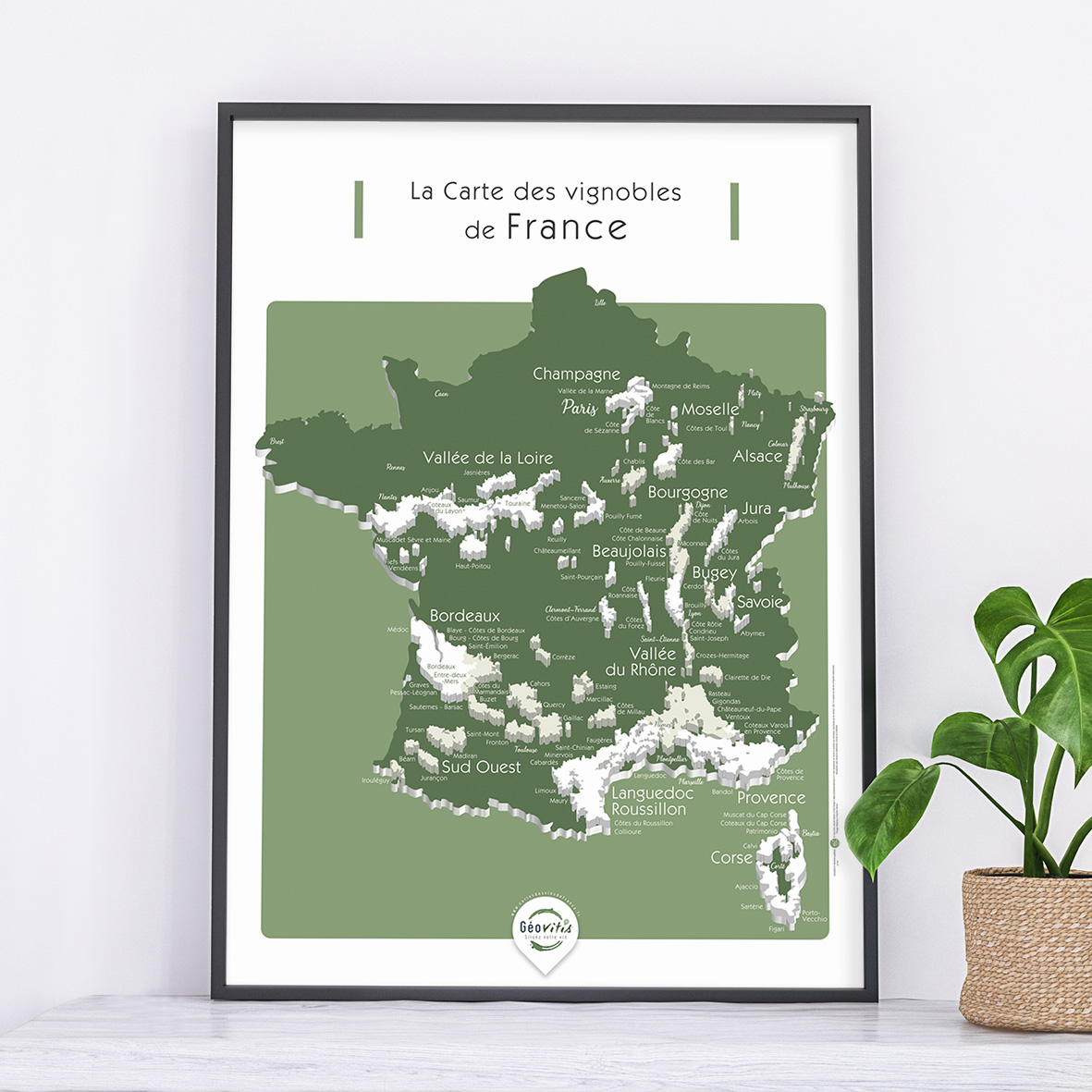 Carte à gratter - La Loire des Vins